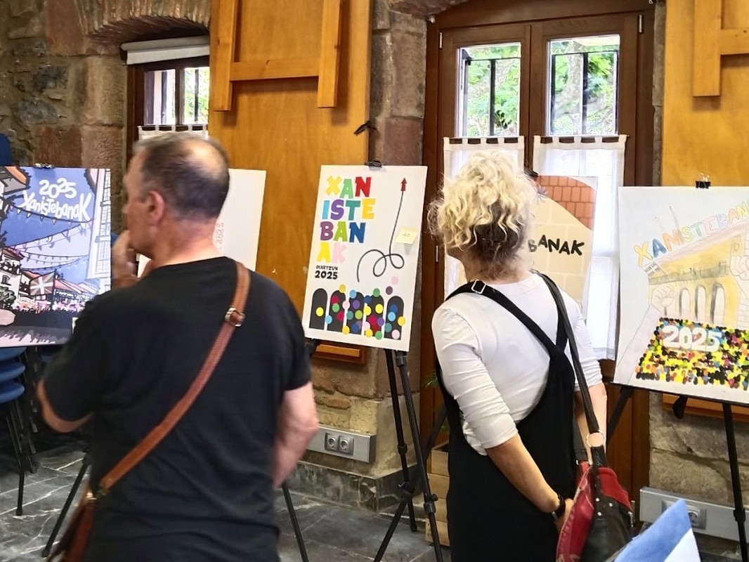 Eneko Salaberriaren kartelak iragarriko ditu aurtengo xanistebanak
